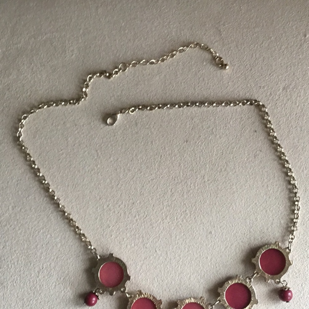 Ruby Statement Necklace - Picture 7 of 7
